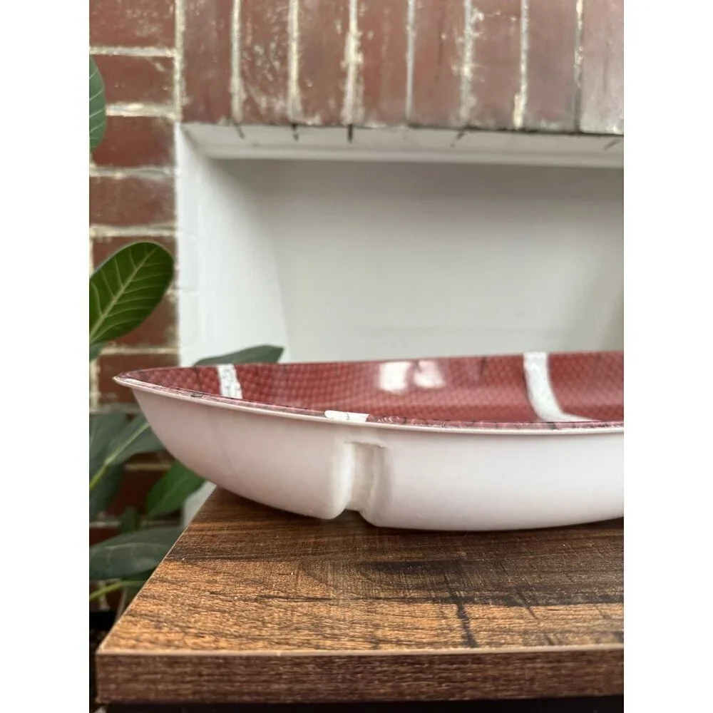 Large football kitchen platter